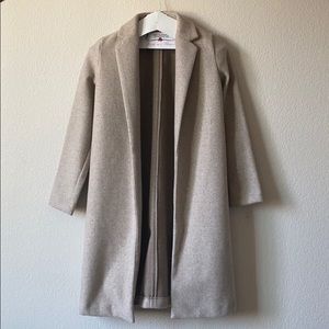 WORN ONCE Zara Basic coat